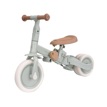 Little dutch driewieler met duwstang groen