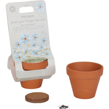 Little dutch plantenpotje vergeet-mij-nietjes