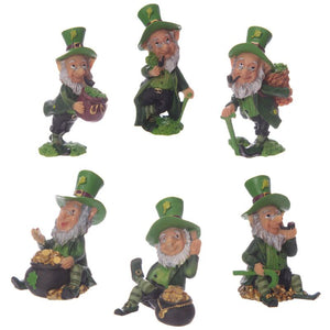 Ierse geluk kabouter miniatuur beeldjes