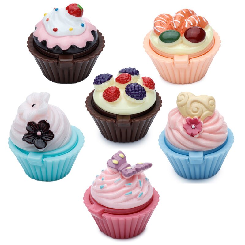 Load image into Gallery viewer, Feeën cake lipgloss flip open
