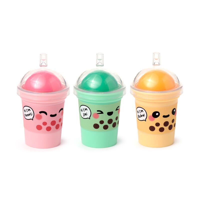 Load image into Gallery viewer, Foodiemals lip balm bubble tea houder
