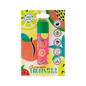Zomer fruit papier lipbalsem stick