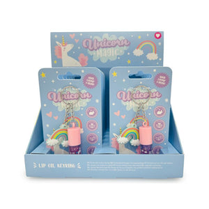 Ty unicorn magic snoep lipolie stick sleutelhanger met bedeltje