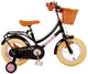 Volare 12 fiets excellent zwart roze transportfiets 51224