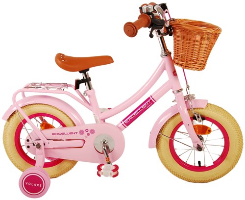 Load image into Gallery viewer, Volare excellent kinderfiets - meisjes - 12 inch - roze
