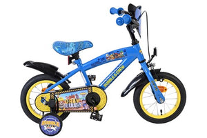 Volare paw patrol rubble en crew fiets 12 blauw 41204