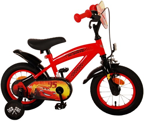 Load image into Gallery viewer, Disney autos disney cars kinderfiets - jongens - 12 inch - rood
