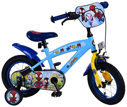Load image into Gallery viewer, Spidey und seine tollen freunde spidey kinderfiets - jongens - 12 inch - blauw
