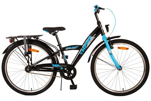 Volare Thombike Kinderfiets - Jongens - 24 inch - Zwart Blauw
