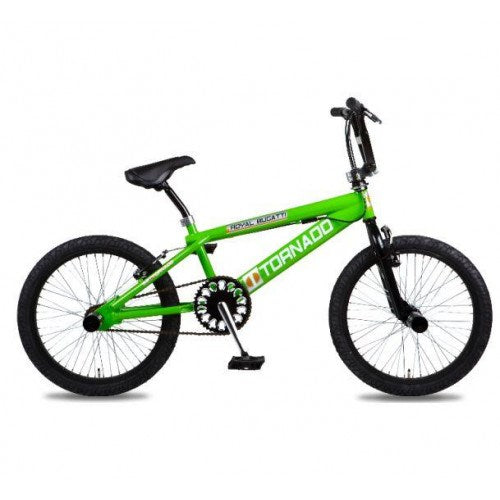 Tornado 20 inch freestyle fiets groen 200013