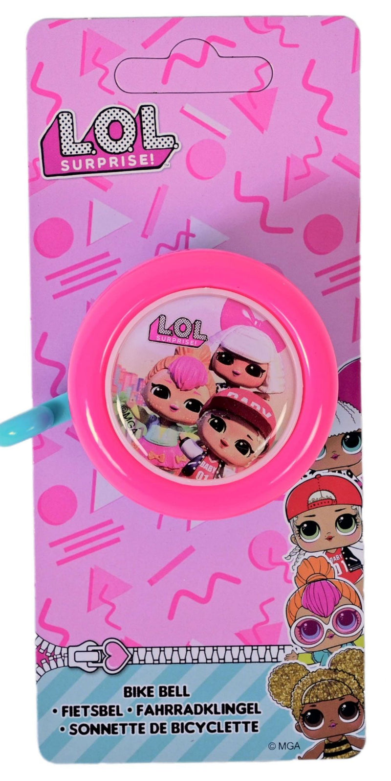 Load image into Gallery viewer, Volare Fietsbel Meisjes Roze
