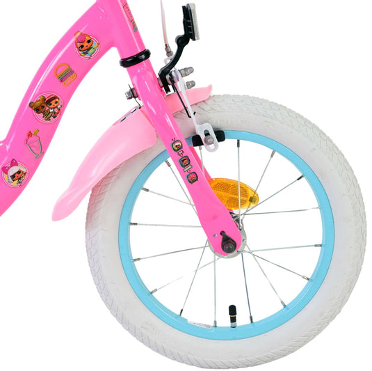 Lol surprise kinderfiets - meisjes - 14 inch - roze
