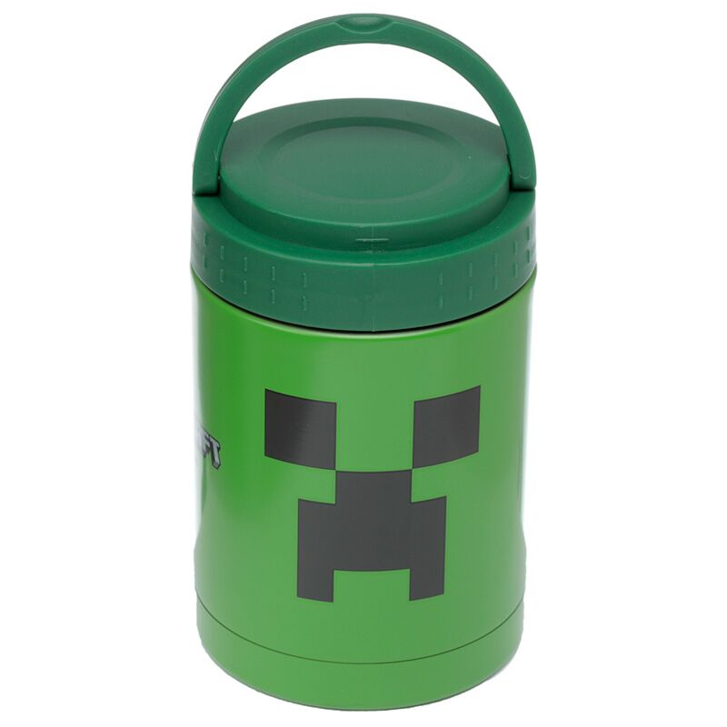 Load image into Gallery viewer, Minecraft creeper - thermos lunch heet koud lunchpot 500 ml
