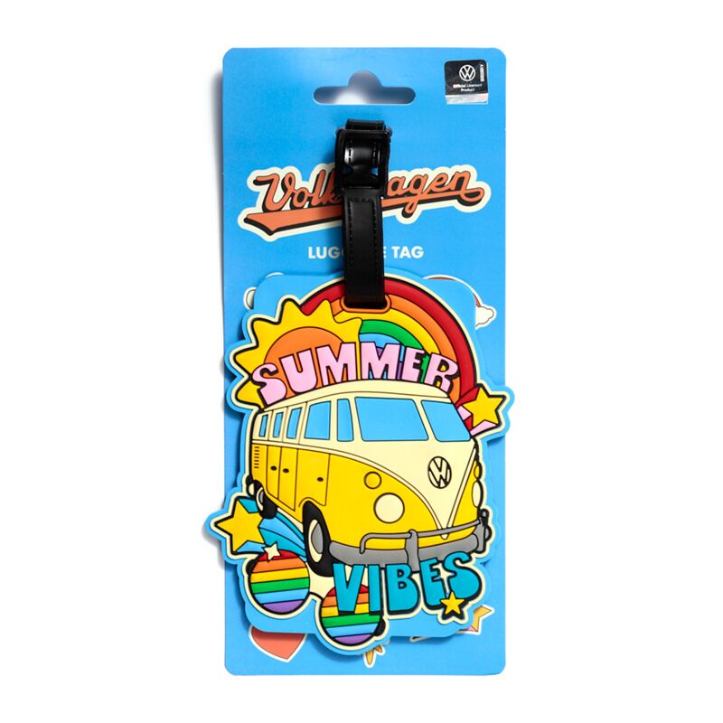 Load image into Gallery viewer, Union volkswagen busje vw t1 summer vibes kofferlabel
