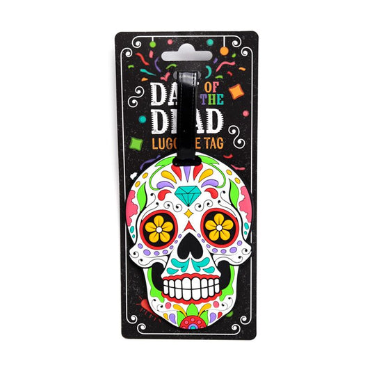 Dia de los muertos pvc kofferlabel