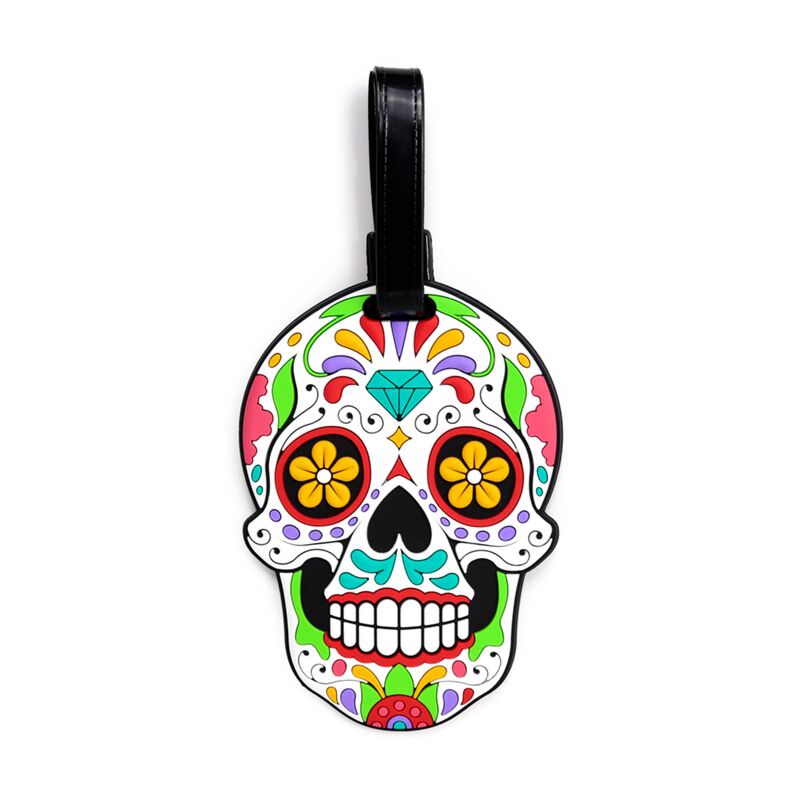 Load image into Gallery viewer, Dia de los muertos pvc kofferlabel

