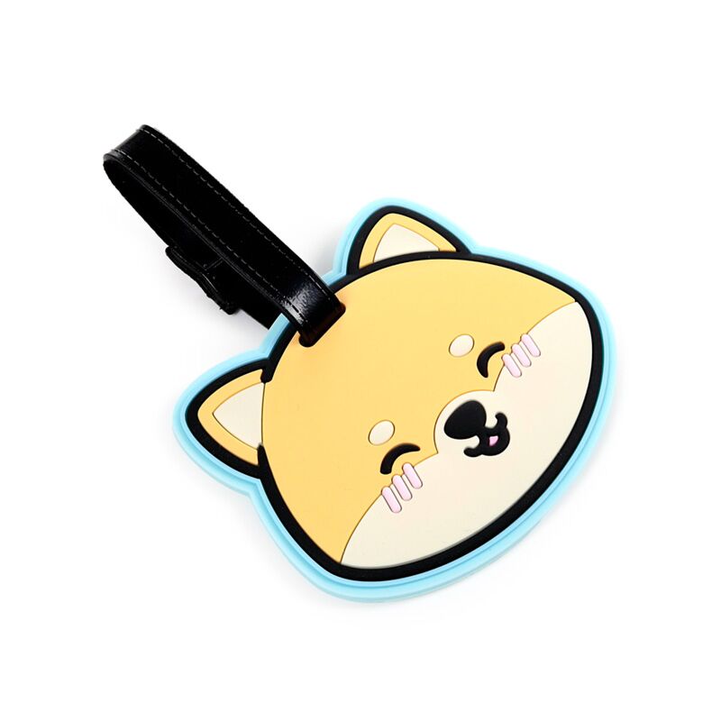Load image into Gallery viewer, Adoramals shuggs de shiba inu pvc kofferlabel
