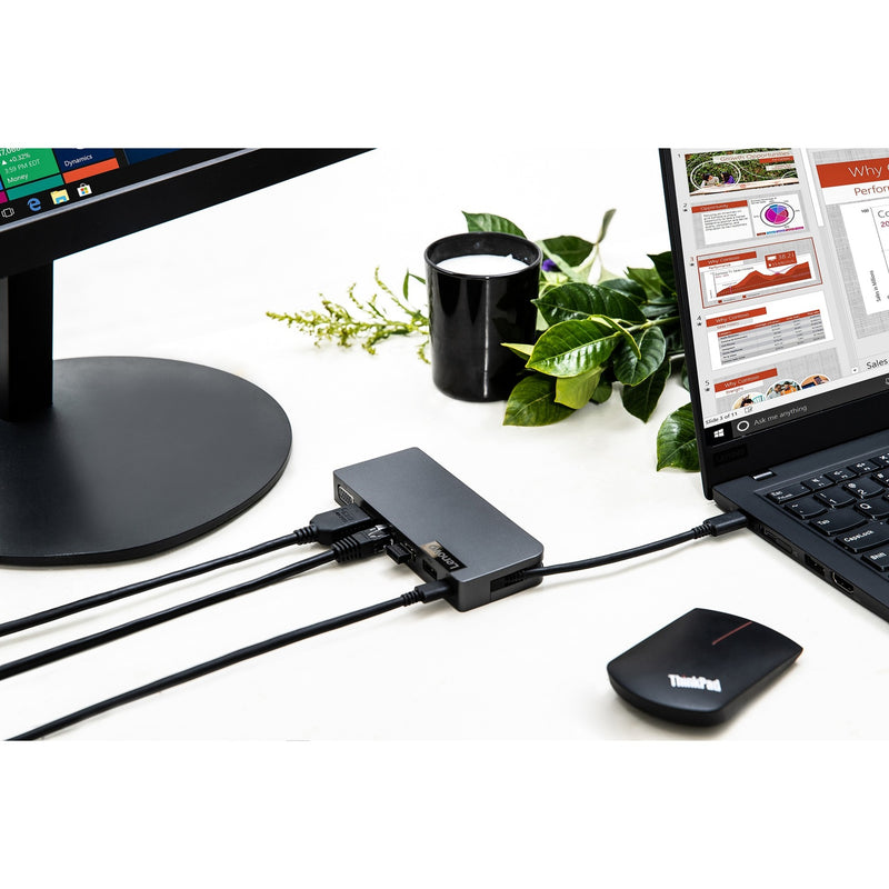 Load image into Gallery viewer, Lenovo Powered USB-C Travel Hub
