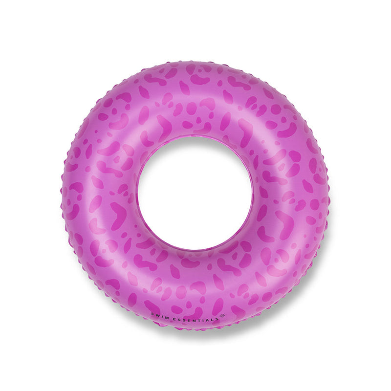Load image into Gallery viewer, Leopard | roze zwemband ø 55 cm
