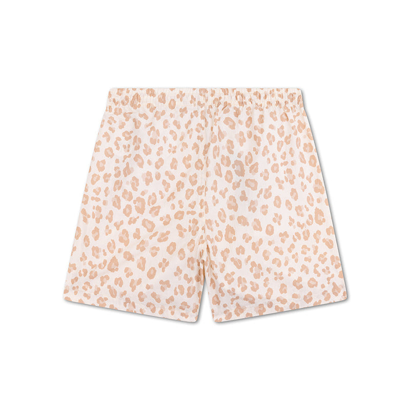 Load image into Gallery viewer, Leopard | beige meisjes uv zwemshort
