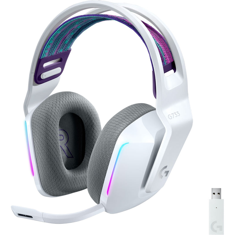 Load image into Gallery viewer, Logitech g733 lightspeed wireless rgb gaming headset
