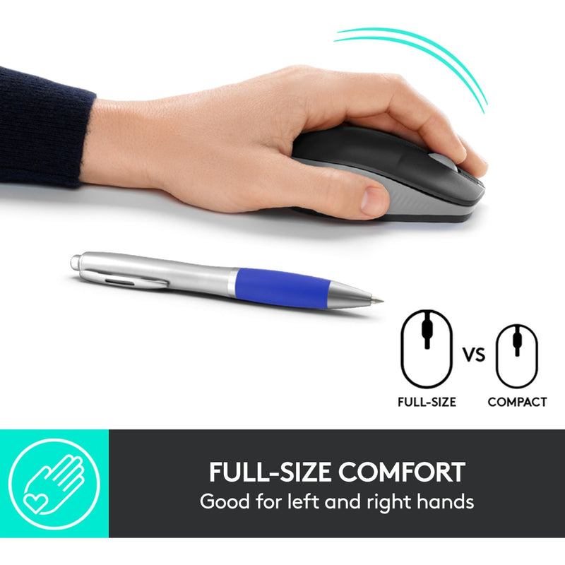Load image into Gallery viewer, Logitech m190 full-size wireless mouse
