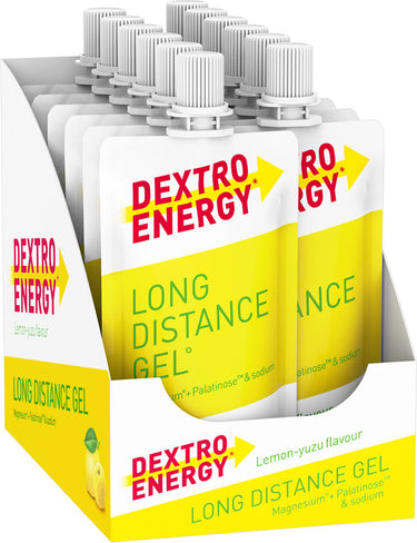Dextro energy long distance gel 12x50ml | lemon-yuzu