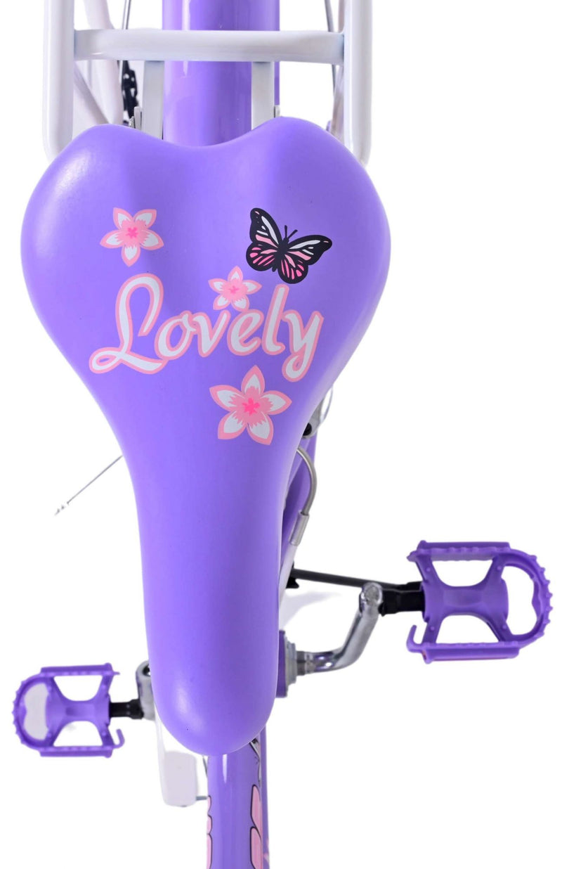 Load image into Gallery viewer, Volare lovely kinderfiets - meisjes - 20 inch - paars - 7 versnellingen
