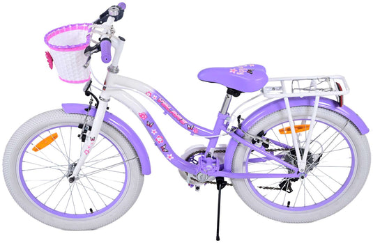 Volare lovely kinderfiets - meisjes - 20 inch - paars - 7 versnellingen