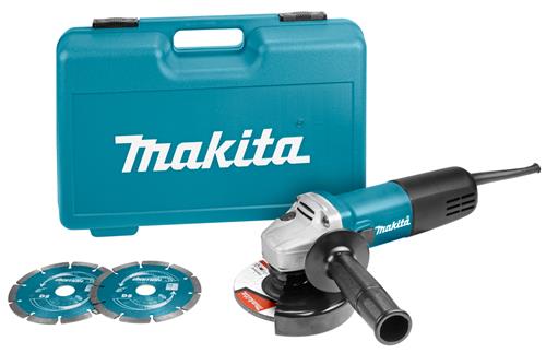 Makita 230 V Haakse slijper 125 mm 9558HNRGK2