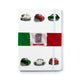 Fiat 500 retro gerecycled a5 gelinieerd notitieboekje