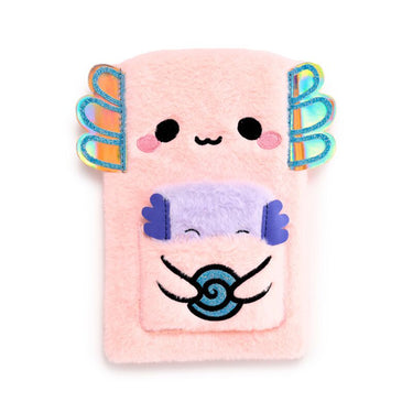 Nino adoramals maddie de axolotl pluche notitieboekje buidel