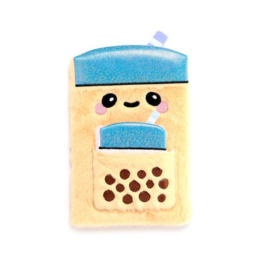 Nino foodiemals bubble tea pluche notitieboekje buidel