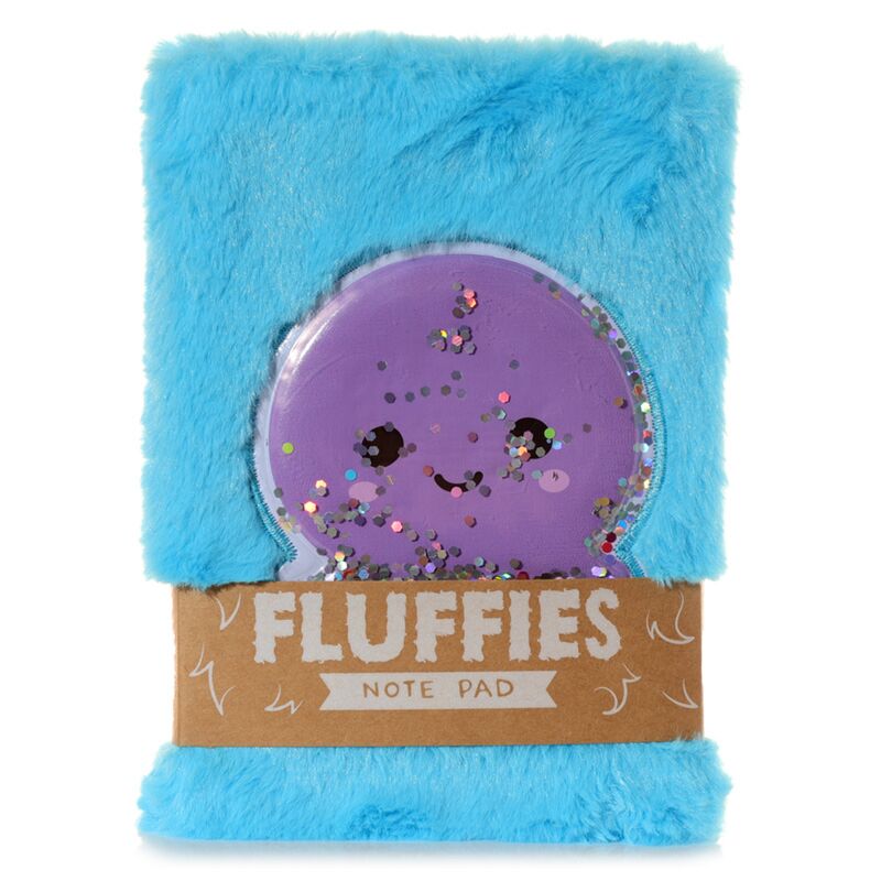 Load image into Gallery viewer, Adoramals octopus fluffig notitieboekje a5

