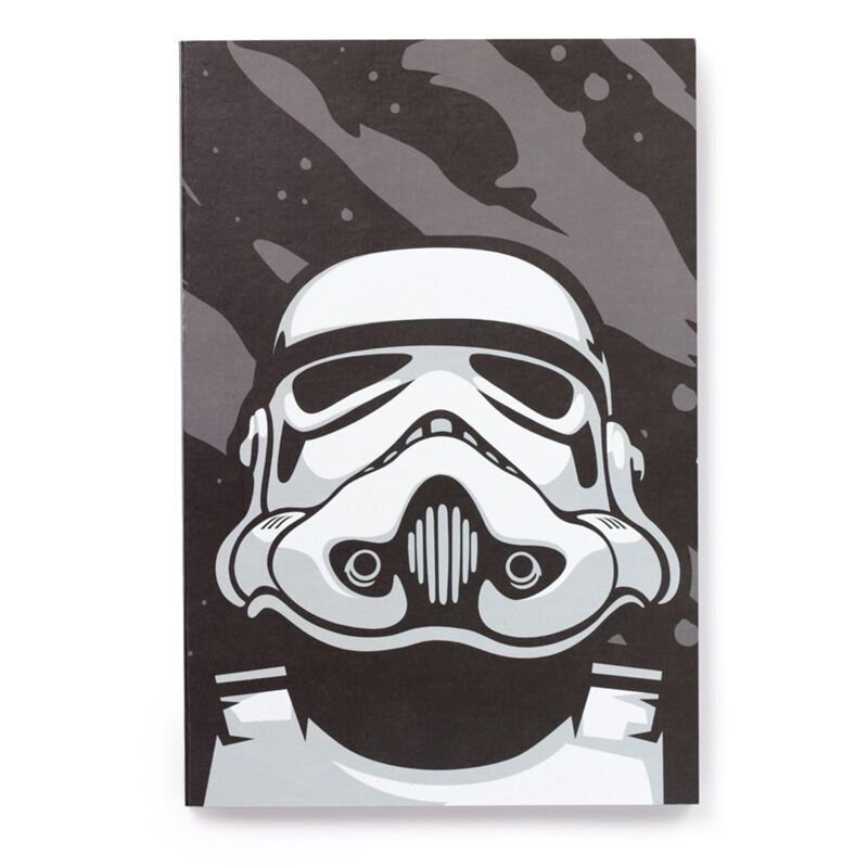Load image into Gallery viewer, The original stormtrooper gerecycled a5 gelinieerd notitieboekje
