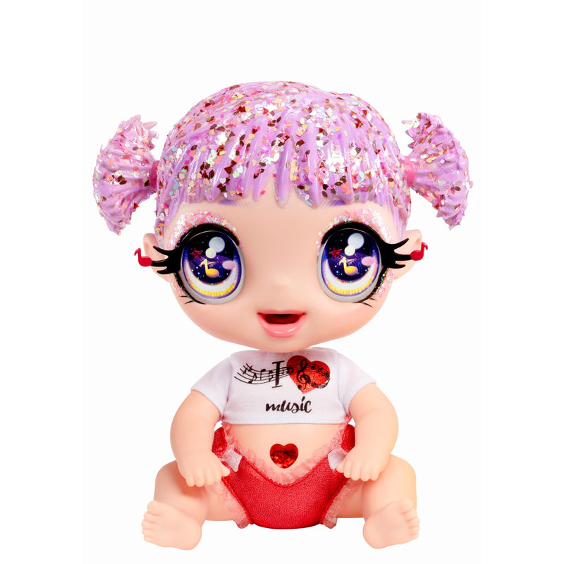 Load image into Gallery viewer, MGA Entertainment Glitter Babyz pop serie 2 Melody Highnote
