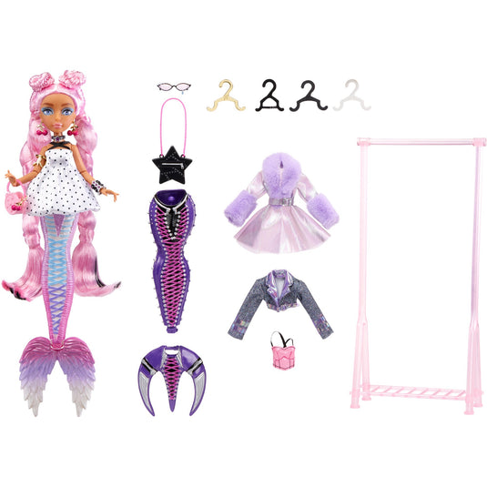 MGA Entertainment Mermaze Mermaidz Color Change Fashion Fins Morra