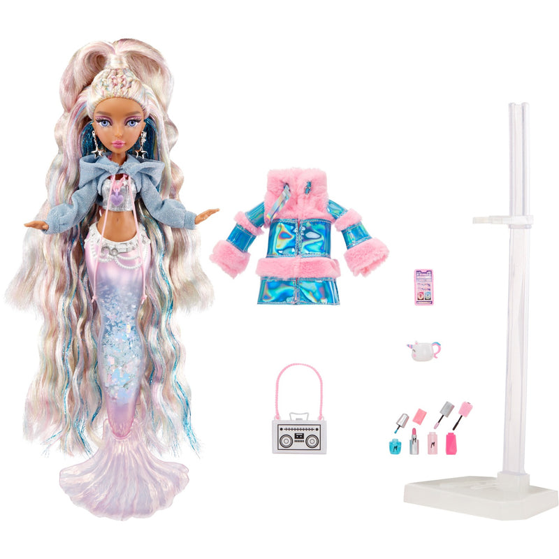Load image into Gallery viewer, MGA Entertainment Mermaze Mermaidz Color Change Winter Waves Kishi
