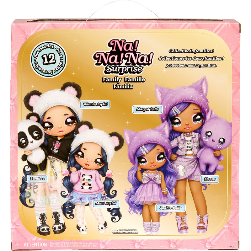 Load image into Gallery viewer, MGA Entertainment Na! Na! Na! Family Surprise Lavender Kitty Famil
