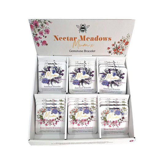 Nectar meadows mum edelsteen armband