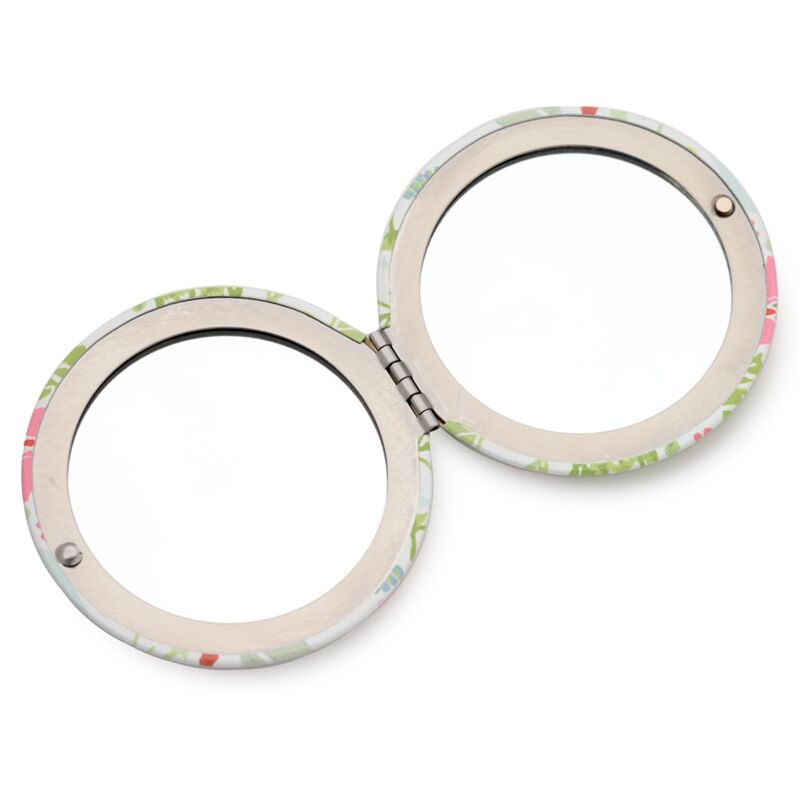 Load image into Gallery viewer, Julie dodsworth roze flora compact make up spiegeltje
