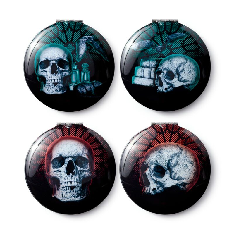 Load image into Gallery viewer, Gothica compact make up spiegeltje
