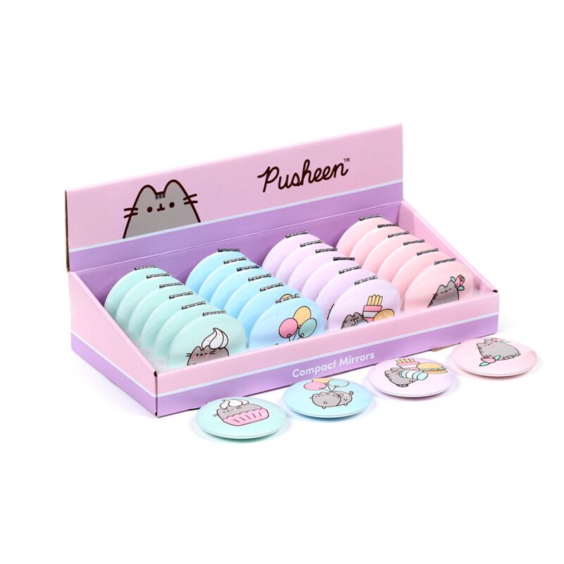 Load image into Gallery viewer, Union pusheen de kat core compact make up spiegeltje
