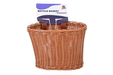 Volare rieten mandje middel met riempjes voor 16-20 inch