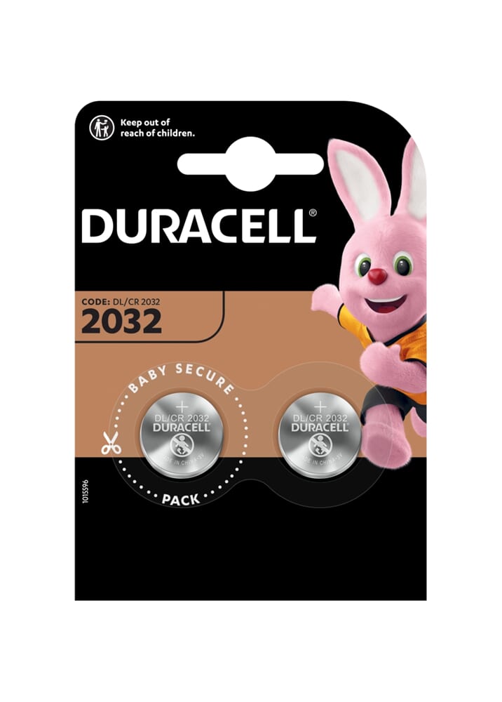 Batterij Duracell CR2032