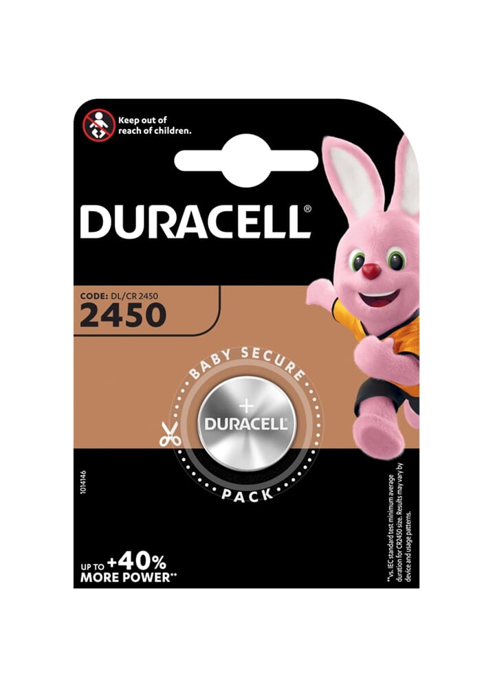 Load image into Gallery viewer, Knoopcelbatterij cr2450 duracell

