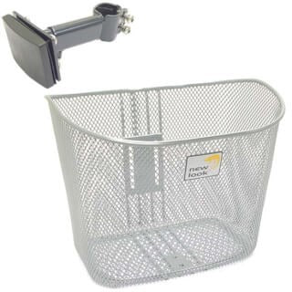 Load image into Gallery viewer, fietsmand Toscane voor 19 liter zilver
