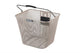 Basil b.v. fietsmand basil bilbao kf bevestiging 26 x 22 x 27 cm - nude metallic