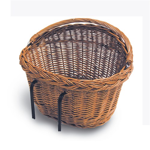 Load image into Gallery viewer, Basil Detroit - fietsmand - voorop of achterop - natuur
