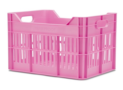 Urbanproof krat click 30l rpet fel roze
